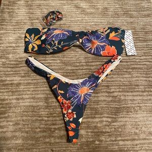 Urban outfitters multi color bikini